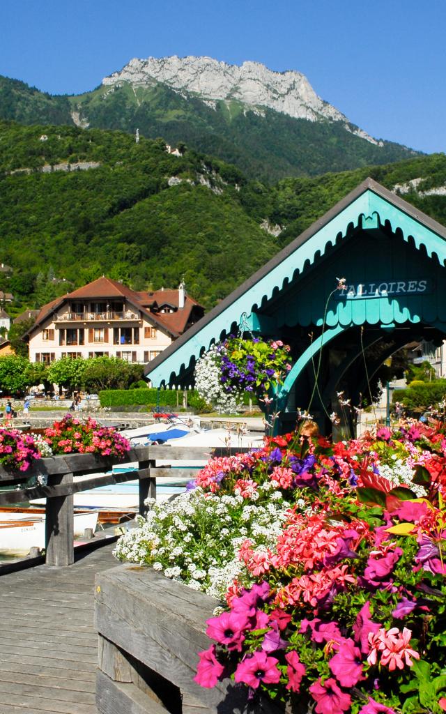 Sur les bords du lac d'Annecy