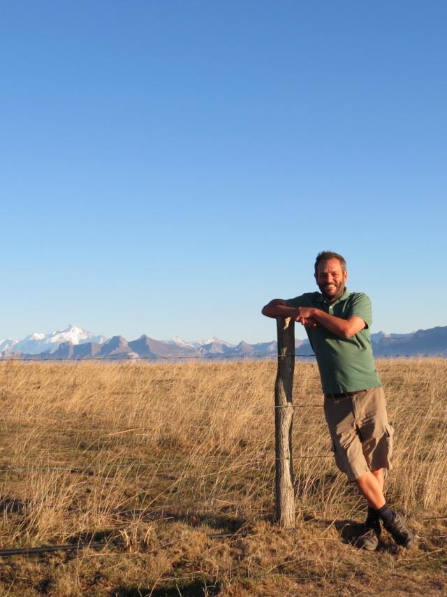 Dominique Ernst, Alpage Des Crêts Au Salève, Automne 2018. Ambiance De Pampa Argentine Sur Fond De Mont Blanc