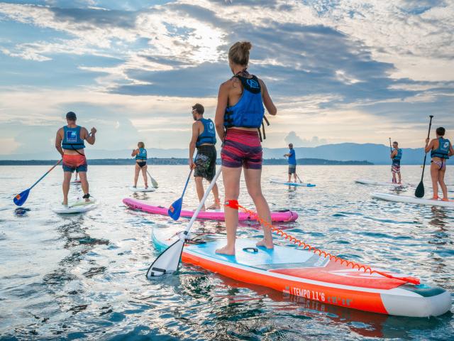 Plage de Sciez - Paddle