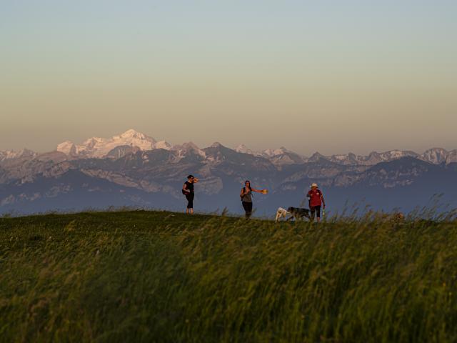Expérience de la sortie Full Moon Night proposée par le Bureau de Montagne du Salève