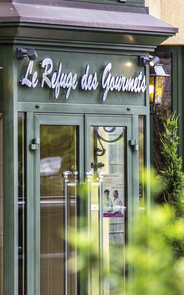 Fronte del Refuge des Gourmets