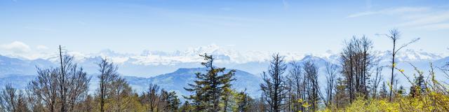 Escursione con gli amici sulla cresta di Voirons.