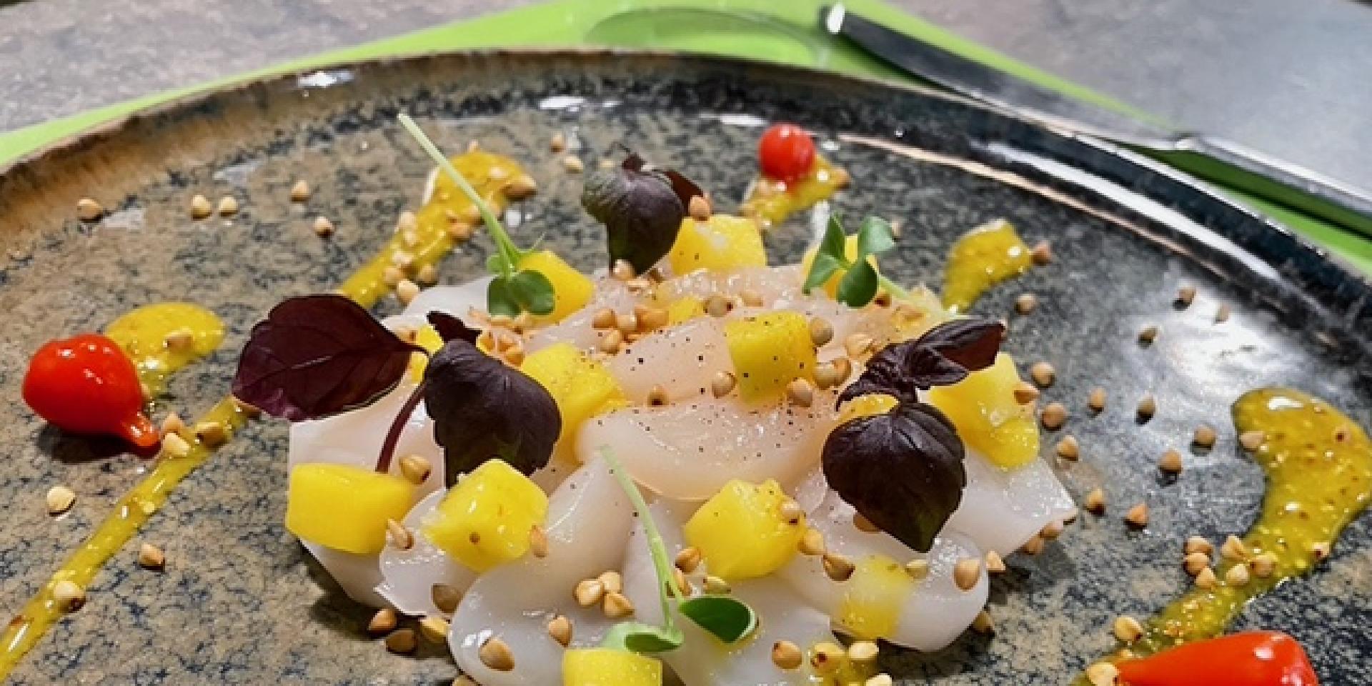 Carpaccio di mango