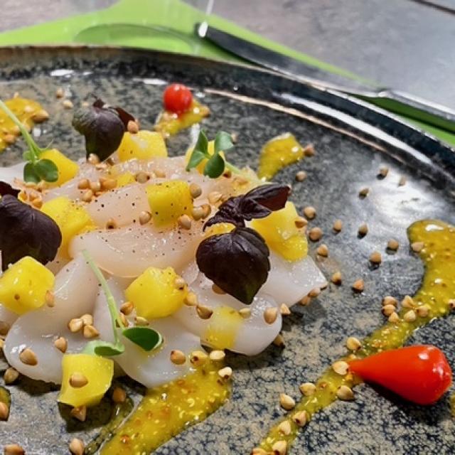 Carpaccio di mango