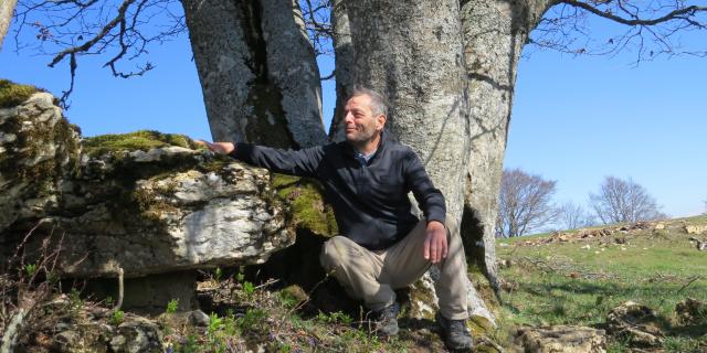 Dominique Ernst al Salève