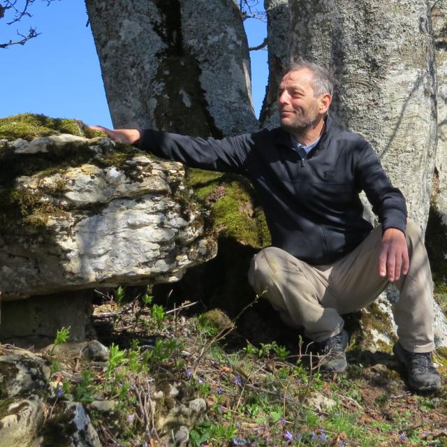 Dominique Ernst al Salève