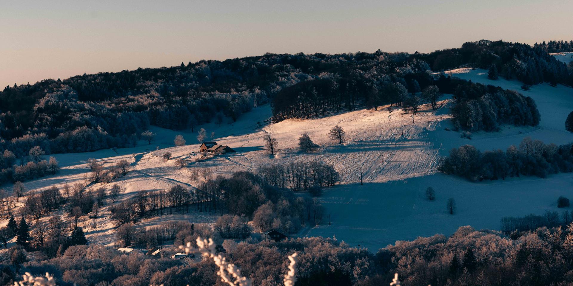 VTTAE elettrico sulla neve alla Salève con il Bueau de la Montagne du Salève.