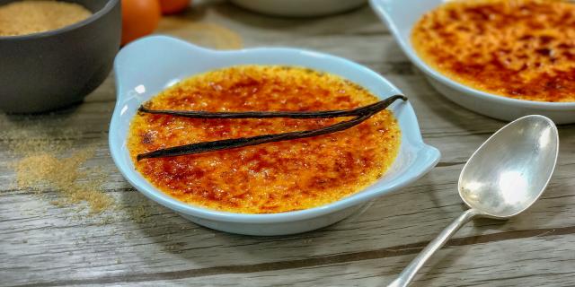 Crème brûlée alla vaniglia