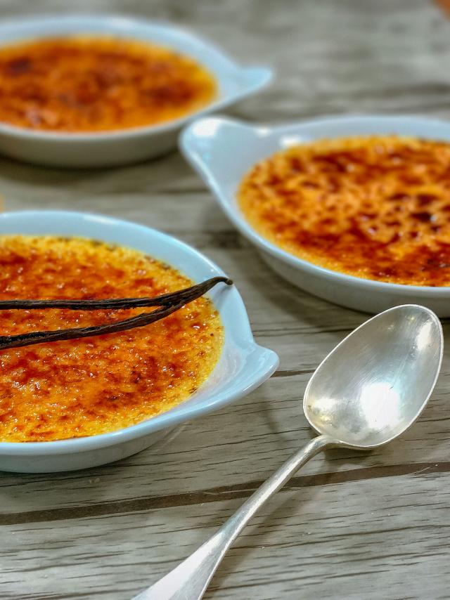 Crème brûlée alla vaniglia