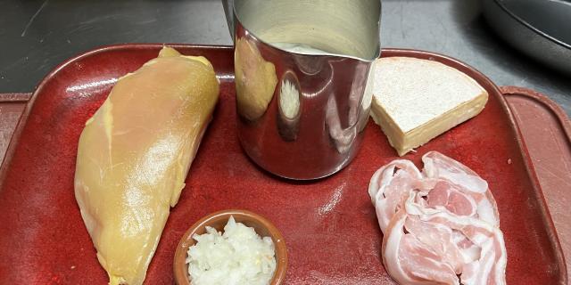 Scaloppine savoiarde con salsa Reblochon