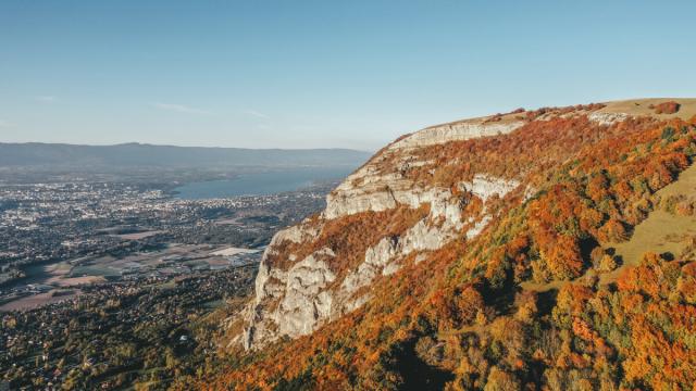 Le Salève en automne