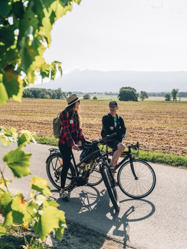 In bicicletta nel Monts du Genevois#