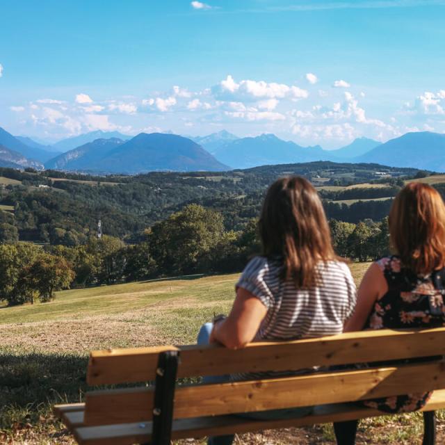 Vista panoramica sul Massif des Bornes