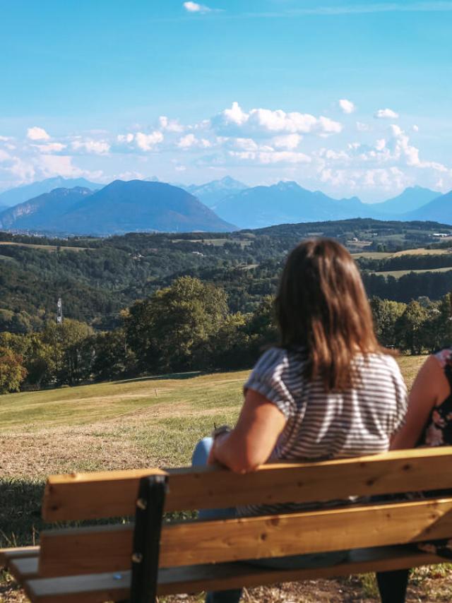 Vista panoramica sul Massif des Bornes