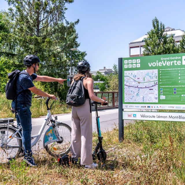 Percorso verde della Grande Ginevra