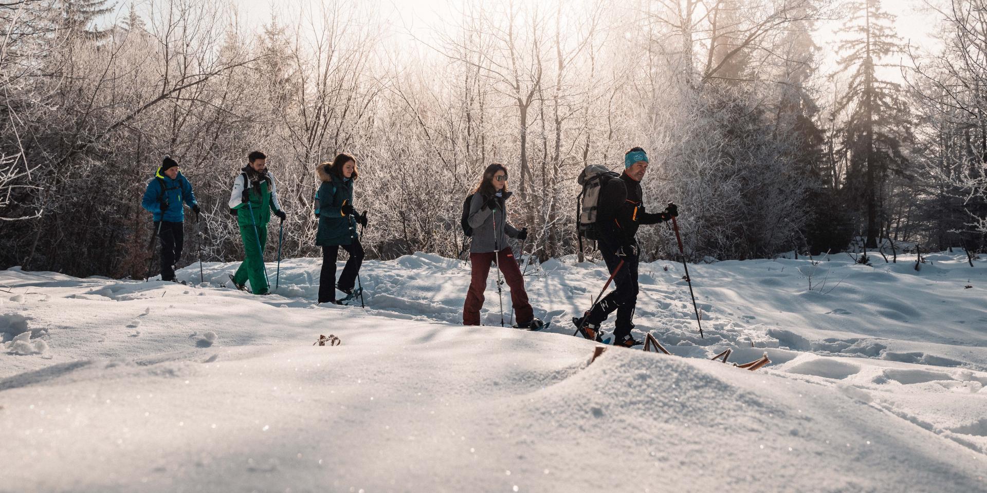 Uscita con le racchette da neve con Jean-Marc Peutet