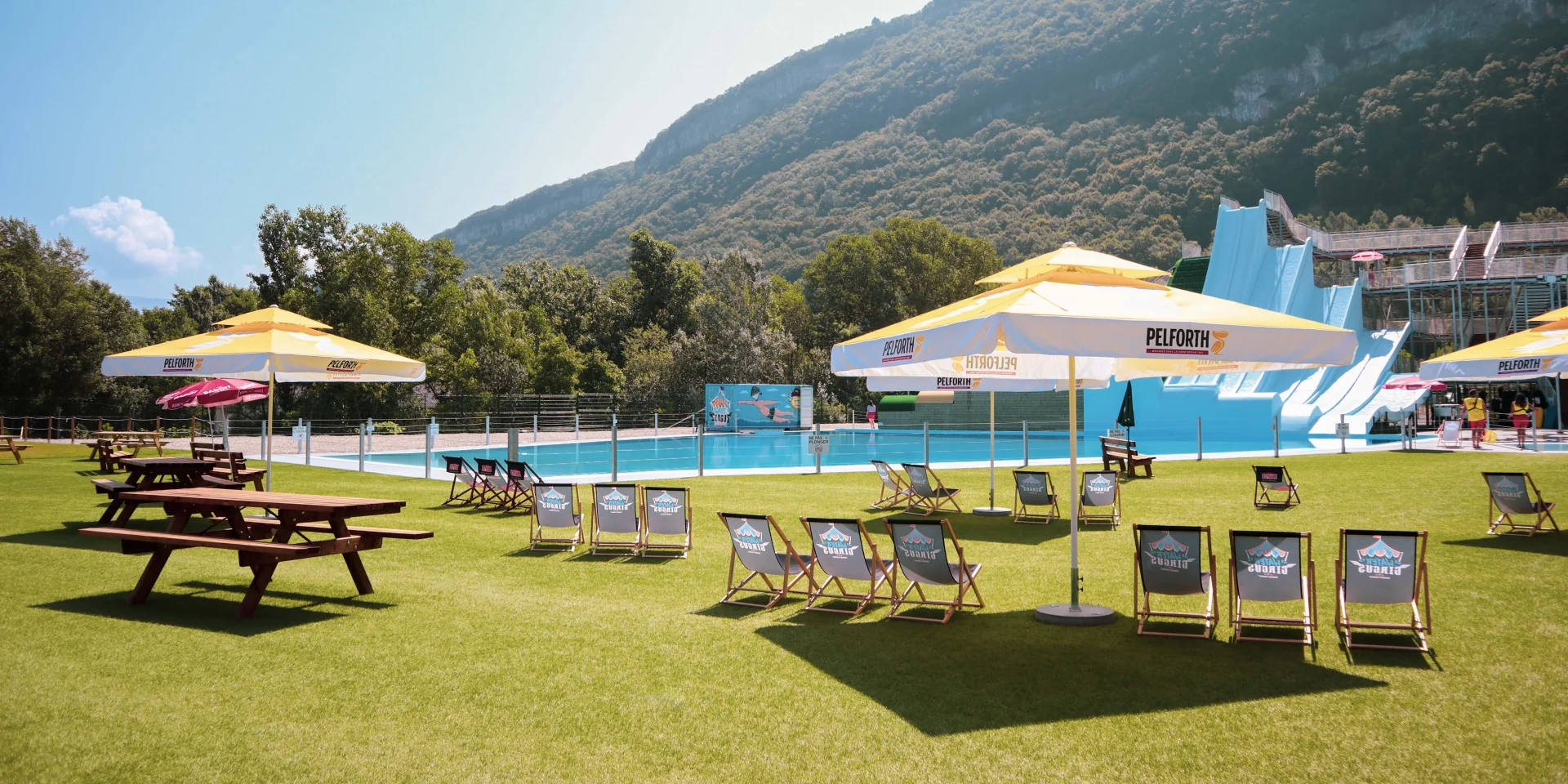 Circo acquatico a Étrembières