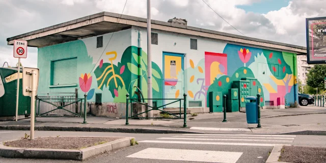 Street Art - Annemasse - Salle Floquet di Chloé Weinfeld