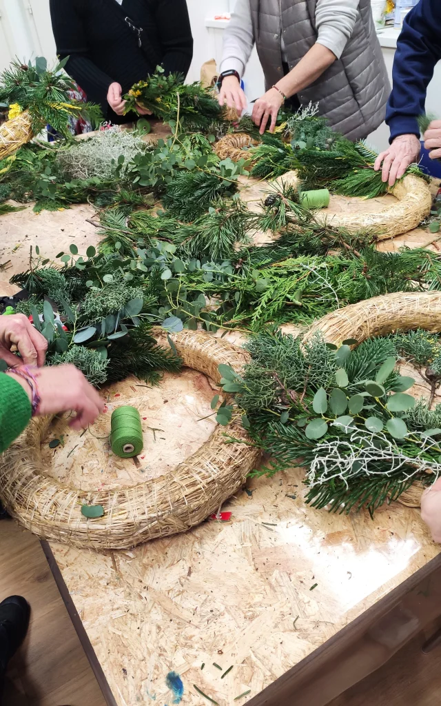Atelier Couronne De Noel