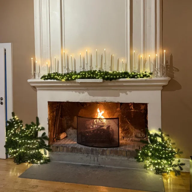 Chartreuse de pomier cheminée