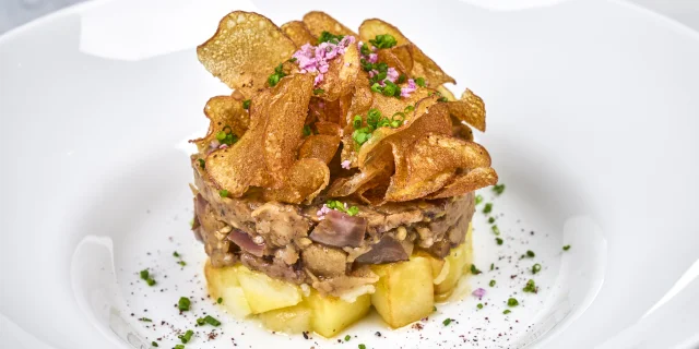 Ricetta parmentier di melanzane affumicate