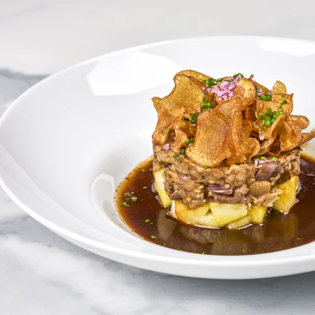 Ricetta parmentier di melanzane affumicate