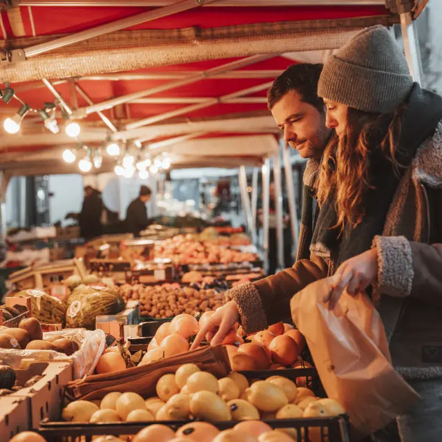 DESTINAZIONE FILM - GIORNO 3 - MERCATO DI SAINT-JULIEN-EN-GENEVOIS - INVERNO 2024