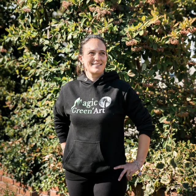 Portrait Heidi Peugeot - Magic Green Art