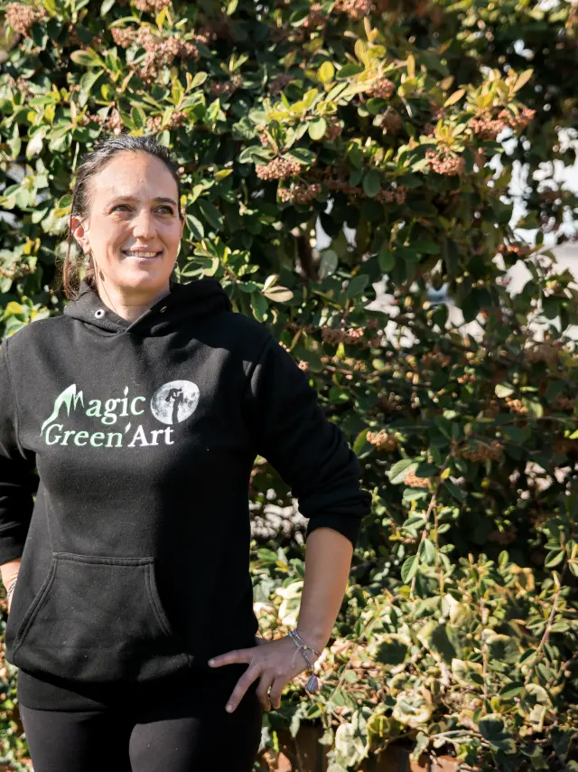 Portrait Heidi Peugeot - Magic Green Art