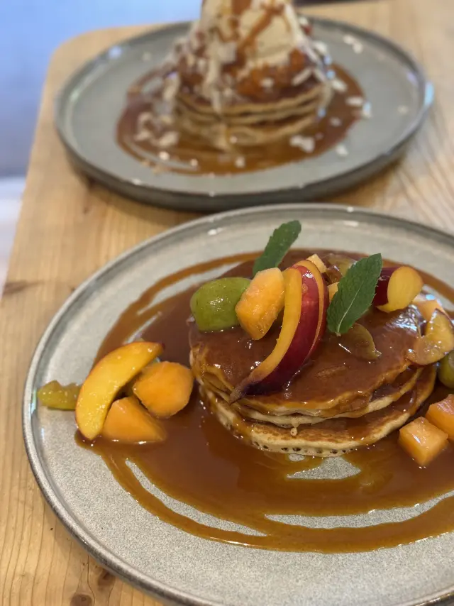 Visuel pancake sucré du brunch B'Belette